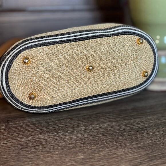 Eric Javits Squishee straw Tote bag - Picture 6 of 11